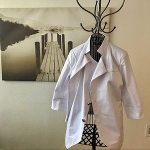 Men’s White Blazer